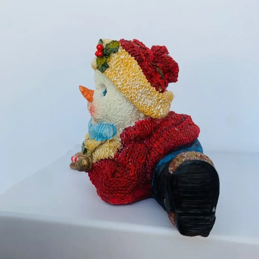 Vintage Snowman Shelf Decoration